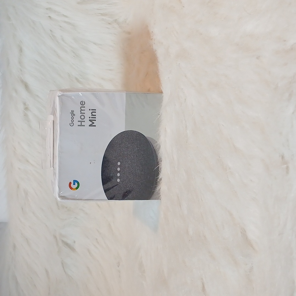 Google Home Mini Smart Assistant Charcoal
